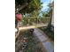 Well-kept backyard offering a private retreat with beautiful decorations at 836 41St N Ave, St Petersburg, FL 33703