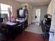 Kitchen featuring white cabinets, stainless appliances, and dark wood floors at 836 41St N Ave, St Petersburg, FL 33703