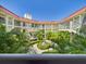 Central courtyard with manicured landscaping, creating a serene focal point and enhancing the community's ambiance at 2700 Bayshore Blvd # 3210, Dunedin, FL 34698