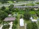 Aerial view of property with ample land at 702 Hillsboro St, Plant City, FL 33563
