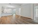 Bright and airy dining room with hardwood floors and chandelier at 18174 Cherished Loop, Bradenton, FL 34211