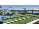 Enjoy bocce ball and pickleball courts with lake views at 18039 Cherished Loop, Bradenton, FL 34211
