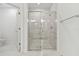 Large walk-in shower with glass enclosure and tile surround at 18039 Cherished Loop, Bradenton, FL 34211