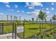 Fenced-in dog park for residents and their guests at 7420 Cabin Ln, Sarasota, FL 34240