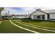 Outdoor amphitheater with artificial turf seating at 4605 Sweet Retreat Run, Bradenton, FL 34211