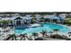 Large community pool with surrounding lounge area at 4605 Sweet Retreat Run, Bradenton, FL 34211