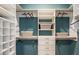 Large walk-in closet with ample shelving and hanging space at 289 Vistera Blvd, Nokomis, FL 34275