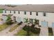 Four-unit townhouse building, aerial view at 5439 Tripoli Dr, Palmetto, FL 34221