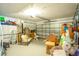 Attached garage with ample storage space at 11519 Misty Isle Ln, Riverview, FL 33579