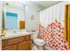 Small bathroom with shower and toilet at 11519 Misty Isle Ln, Riverview, FL 33579