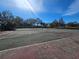 Two well-maintained outdoor tennis courts at 10265 Gandy N Blvd # 1415, St Petersburg, FL 33702