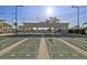 Community shuffleboard court with covered seating at 859 S Green Cir, Venice, FL 34285