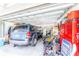 Spacious garage area with ample storage space and room for multiple vehicles at 18149 Dillon Ave, Port Charlotte, FL 33954
