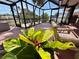 Enclosed patio with views of the waterway, providing a serene setting at 468 Ceil Dr, Nokomis, FL 34275