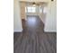 View of living room featuring hardwood floors at 4823 Blossom Dr, Holiday, FL 34690
