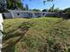 Backyard and house exterior at 5014 Galaxy Dr, New Port Richey, FL 34652
