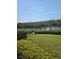 A well-maintained dock and waterway with tropical foliage viewed through a screened-in patio at 8744 54Th W Ave # 8744, Bradenton, FL 34210