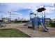 Explore the community playground, featuring slides, swings, and play structures for  at 17212 Savory Mist Cir, Lakewood Ranch, FL 34211
