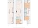 Detailed floor plan showcasing the layout of a multi-story condo with bedrooms, kitchen, and living areas at 9874 Indian Key Trl # 62, Seminole, FL 33776