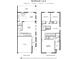 Detailed floor plan showcasing a home with 3 bedrooms, 2.5 baths, and a 2-car garage at 13610 Wolfpack Rd, Hudson, FL 34667