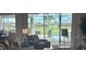 Comfortable living room with chairs overlooking the pool and beautiful outdoor space at 16617 5Th E Ave, Bradenton, FL 34212