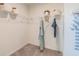 Walk-in closet features wire shelving and ample storage space for an organized wardrobe at 16818 Fiesta Dr, Port Charlotte, FL 33953