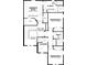 Second floor plan showing the layout of the owner's suite, two bedrooms, two bathrooms, and laundry room at 16836 Fiesta Dr, Port Charlotte, FL 33953