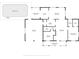 This floor plan illustrates the layout of the home including the rooms, dimensions, pool and outdoor patio at 567 Whippoorwill Dr, Venice, FL 34293
