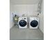Laundry area with Samsung washer and dryer at 4934 Avery Rd, New Port Richey, FL 34652