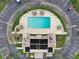 Overhead view of community pool area at 219 S Mcmullen Booth Rd # 175, Clearwater, FL 33759