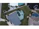 Home with a screened in pool and canal view at 975 Coronado Dr, Punta Gorda, FL 33950