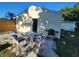 Cozy patio area with table and chairs, great for outdoor dining at 2309 22Nd W Ave, Bradenton, FL 34205