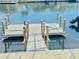 Private dock with walkway for easy water access at 4229 Floramar Ter, New Port Richey, FL 34652