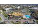 Complex overview with pool, clubhouse, and parking at 2070 World Parkway Blvd # 50, Clearwater, FL 33763