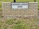 Brick signage for Chinese Cathay building at 2070 at 2070 World Parkway Blvd # 50, Clearwater, FL 33763