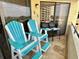 Relaxing balcony with ocean view and comfortable chairs at 6009 Sea Ranch Dr # 301, Hudson, FL 34667