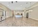 Open concept kitchen with large island and stainless steel appliances at 1005 Sonesta Ave, Brandon, FL 33511