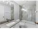 Updated bathroom with a walk-in shower and modern vanity at 2725 Terra Ceia Bay Blvd # 201, Palmetto, FL 34221