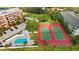 Community pool and tennis courts at 2725 Terra Ceia Bay Blvd # 201, Palmetto, FL 34221