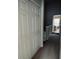 The carpeted hallway has a large closet and overlooks a bedroom with natural light from a window at 10453 Westpark Preserve Blvd, Tampa, FL 33625