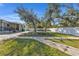 Large backyard with trampoline and spacious grassy area at 18482 Holly Ave, Port Charlotte, FL 33948