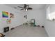 Bright bedroom with closet and artwork at 18482 Holly Ave, Port Charlotte, FL 33948