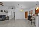 Open living room with high ceilings and hardwood floors at 18482 Holly Ave, Port Charlotte, FL 33948