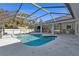 Enjoy this large screened pool and patio area at 18482 Holly Ave, Port Charlotte, FL 33948