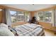 Bright bedroom with view of the backyard and good natural light at 1801 40Th N St, St Petersburg, FL 33713