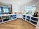 Community coffee bar with self-serve beverage and water stations at 12764 Weston Oaks Ln, Riverview, FL 33579