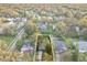 Aerial view of property in residential neighborhood at 304 W Fern St, Tampa, FL 33604