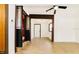 Bright living room with new floors, open concept design, and a ceiling fan at 10020 Jungle St, New Port Richey, FL 34654