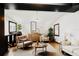 Bright living room with modern furniture, plants, and elegant decor at 10020 Jungle St, New Port Richey, FL 34654