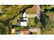 Modern waterfront home with private dock and lush landscaping at 501 Chastain Rd, Seffner, FL 33584
